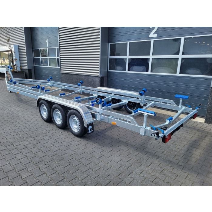 Vlemmix Remorque pour bateau 3500kg 1000x255cm Tridem