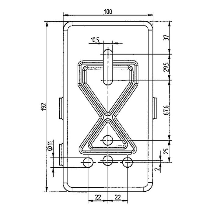 Knott cabrestante manual 900kg cinta de 7 metros