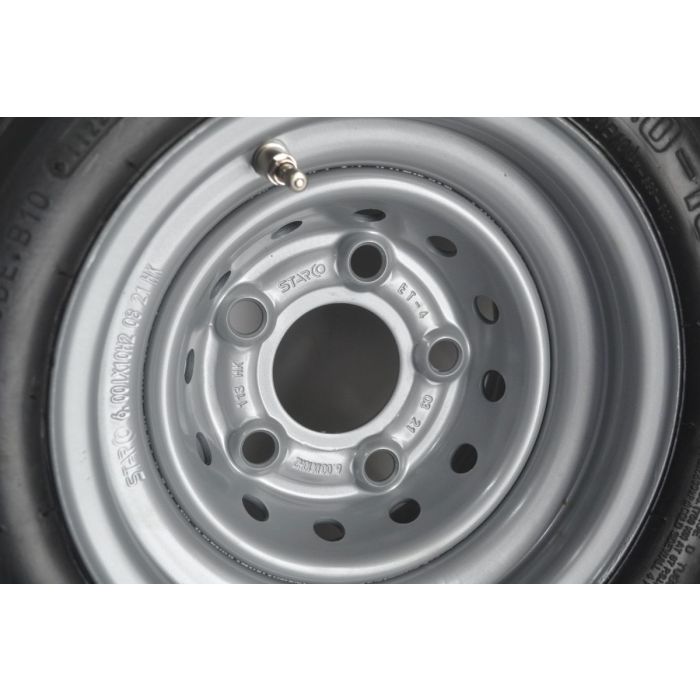 Tire on rim 195/50R10 67/112/5/-4 98N