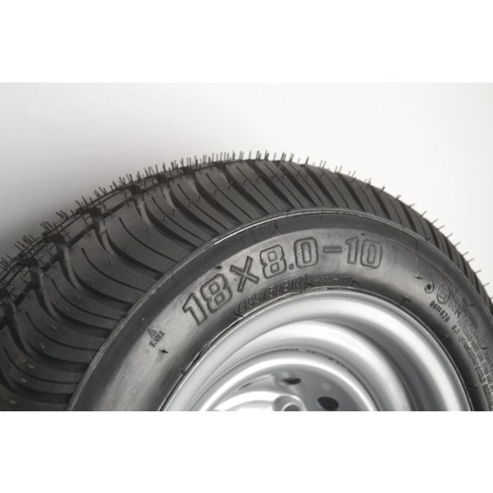 Tire on rim 195/50R10 67/112/5/-4 98N