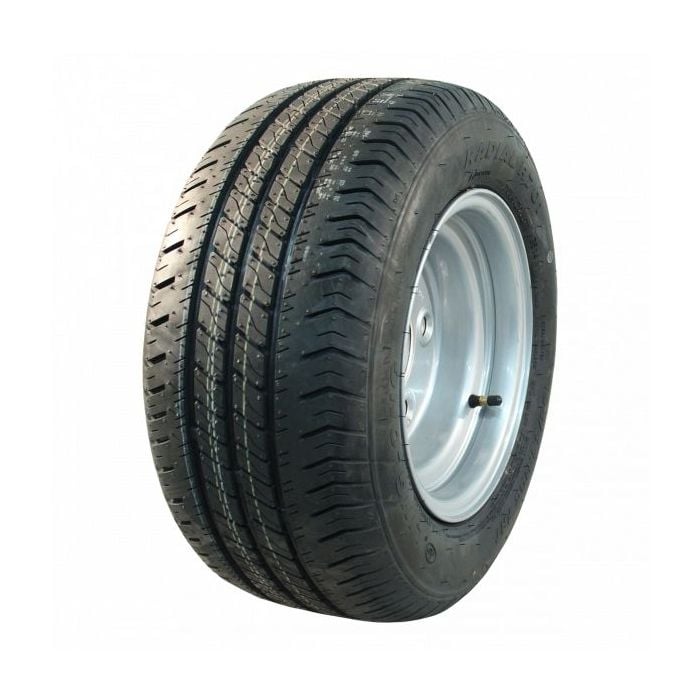 Tire on rim 195/55R10C 67/112/5/25 98N