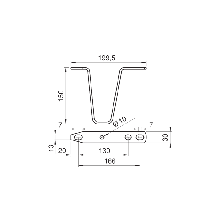 AL-KO Valbeugel 14cm hoog