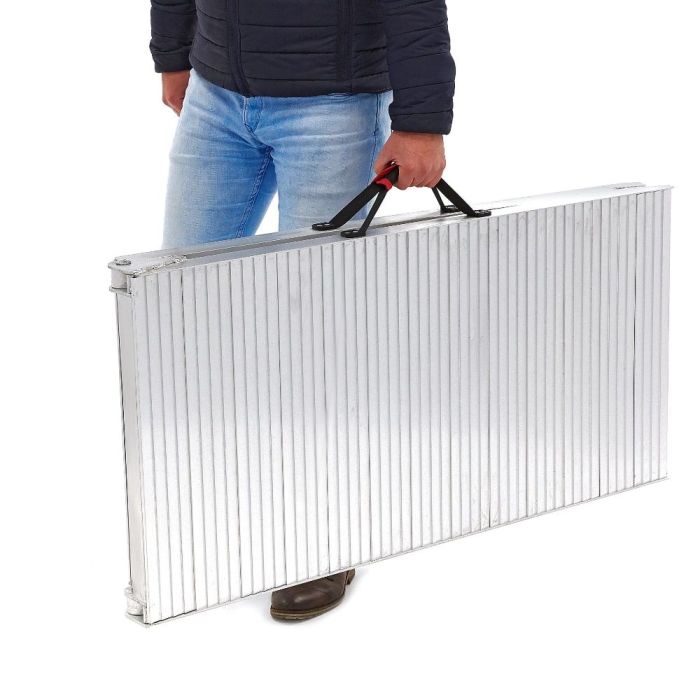 Acebikes opvouwbare oprijplaat tot 500kg extra breed