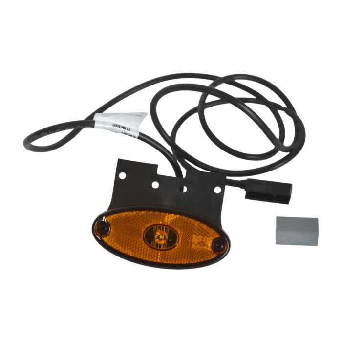 Aspock Flatpoint 2 LED Oranje 24V op houder