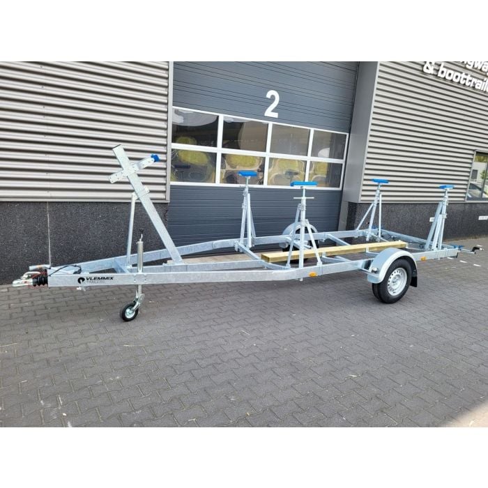 Vlemmix Remorque à bateau 1500kg 631x220 cm