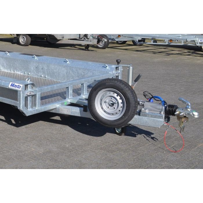 Soporte de rueda de repuesto Henra Machinetransporter para el lanza
