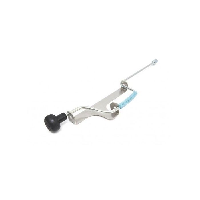 Soporte para manivela galvanizado desplazamiento 100mm