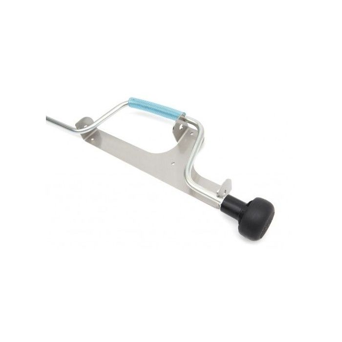 Soporte para manivela galvanizado desplazamiento 100mm