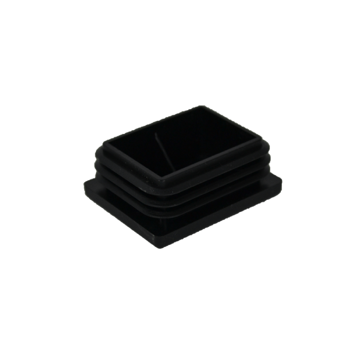 Insteekdop 50x40x1-2 mm zwart