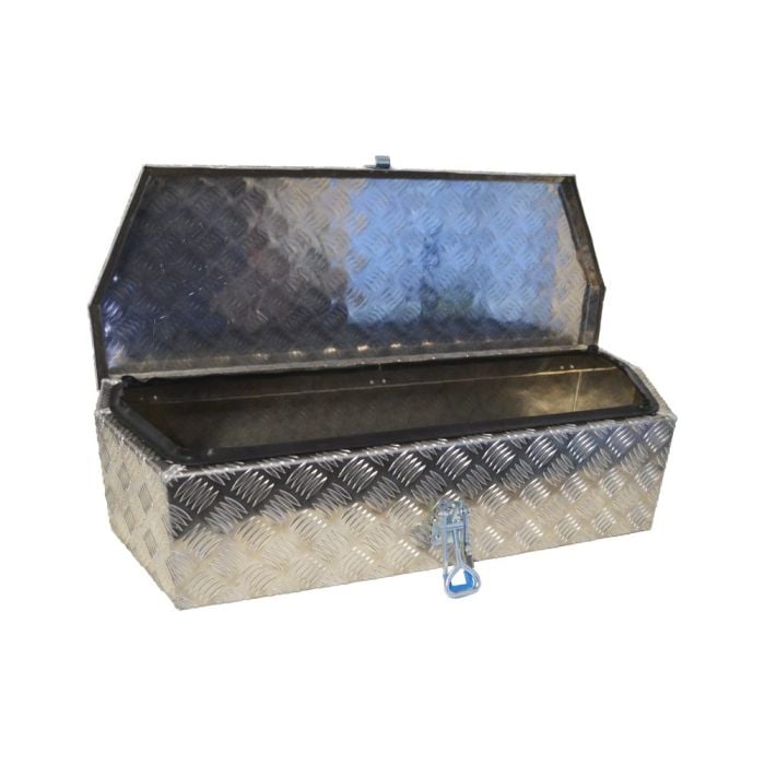Henra Disselbak 850/670x345x200mm aluminium laag model