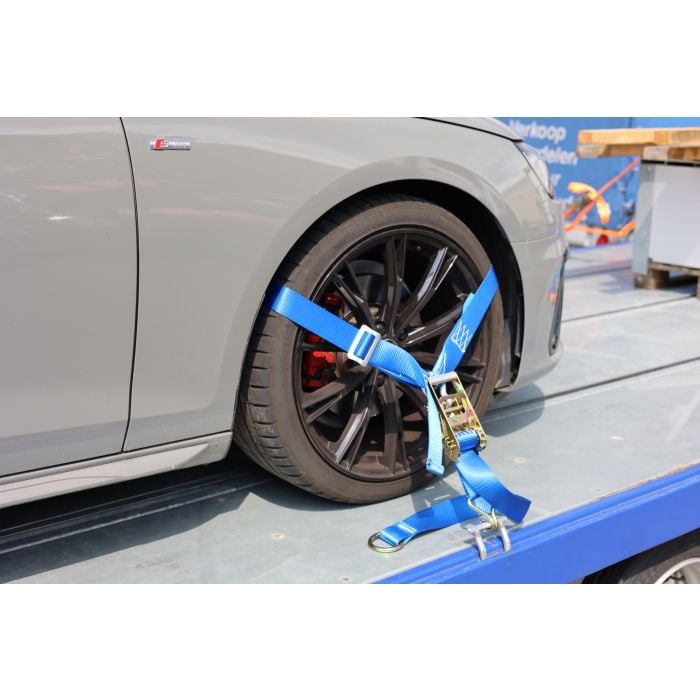 Cinta de amarre para transportador de autos Modelo Y 2000 daN