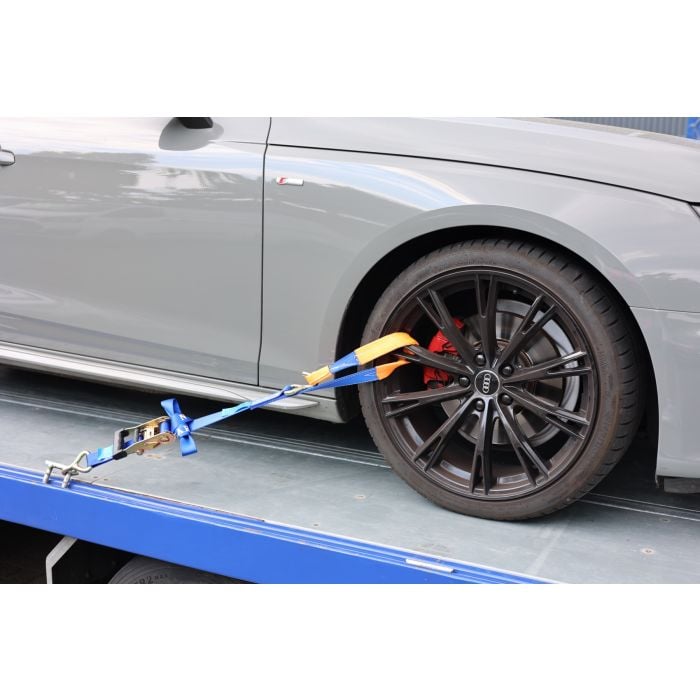 Spanband voor autotransporter met verbindingslus 35x1500mm