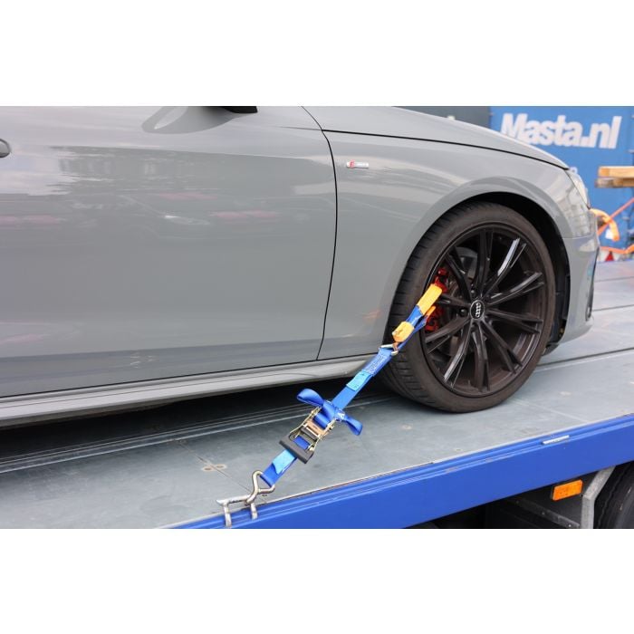 Spanband voor autotransporter met verbindingslus 35x1500mm