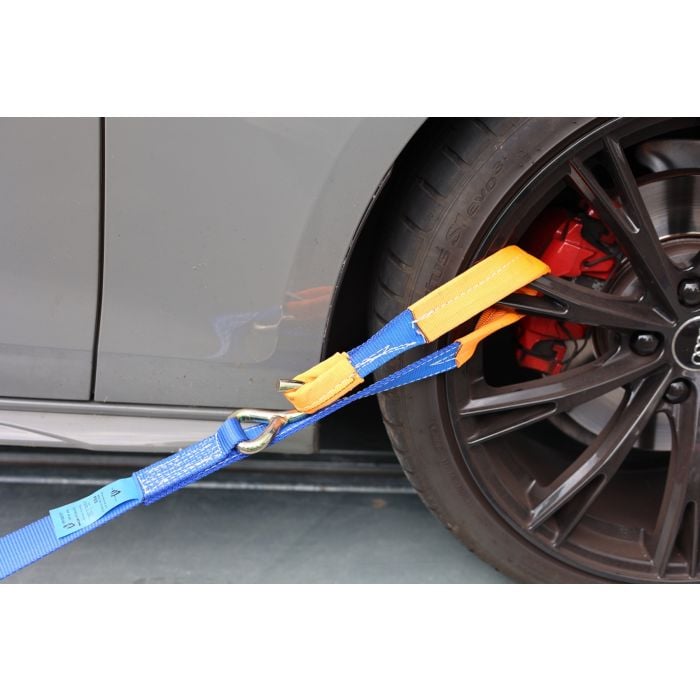 Spanband voor autotransporter met verbindingslus 35x1500mm