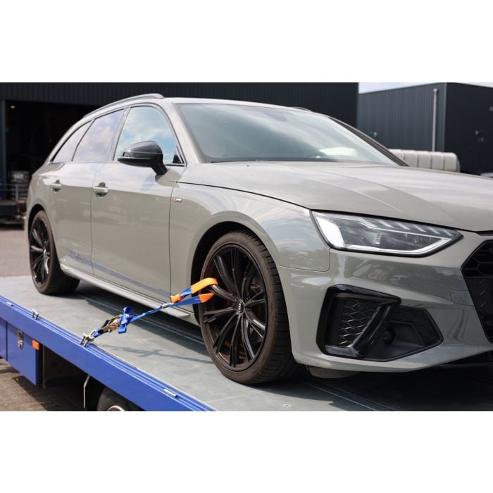 Spanband voor autotransporter met verbindingslus 35x1500mm