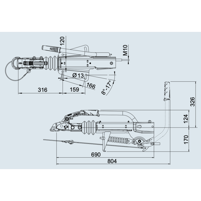 AL-KO Oplooprem 161S 