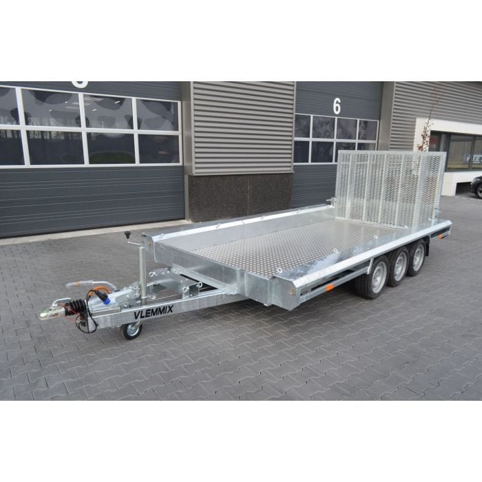 Transporteur de machines Vlemmix à deux essieux 400x150 cm