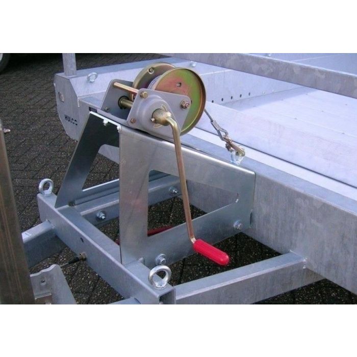 Hulco Terrax cabrestante en soporte de cabrestante