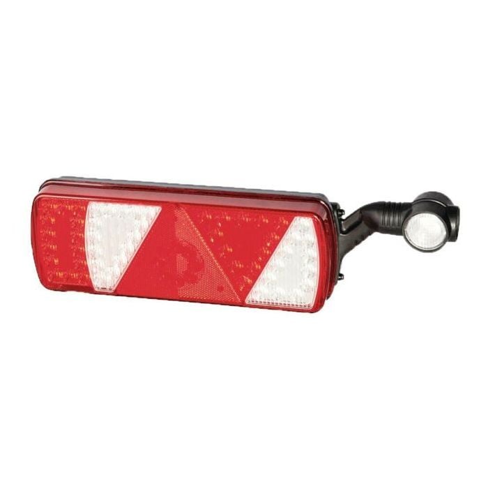 Aspock ECOLED Rear Light Left with Side Marker Light | Masta Trailers