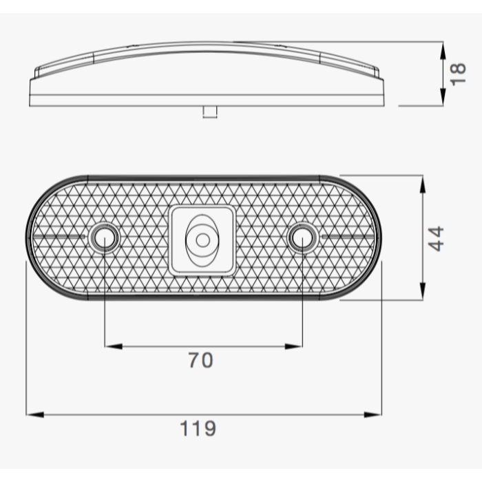 Aspock Unipoint 1 LED Wit