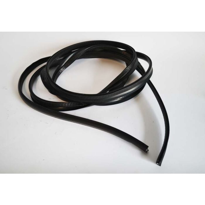 Atec profilé de serrage de porte en caoutchouc U+flap (cadre poly)