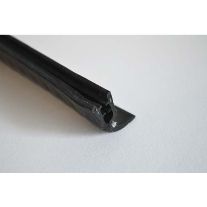 Atec profilé de serrage de porte en caoutchouc U+flap (cadre poly)