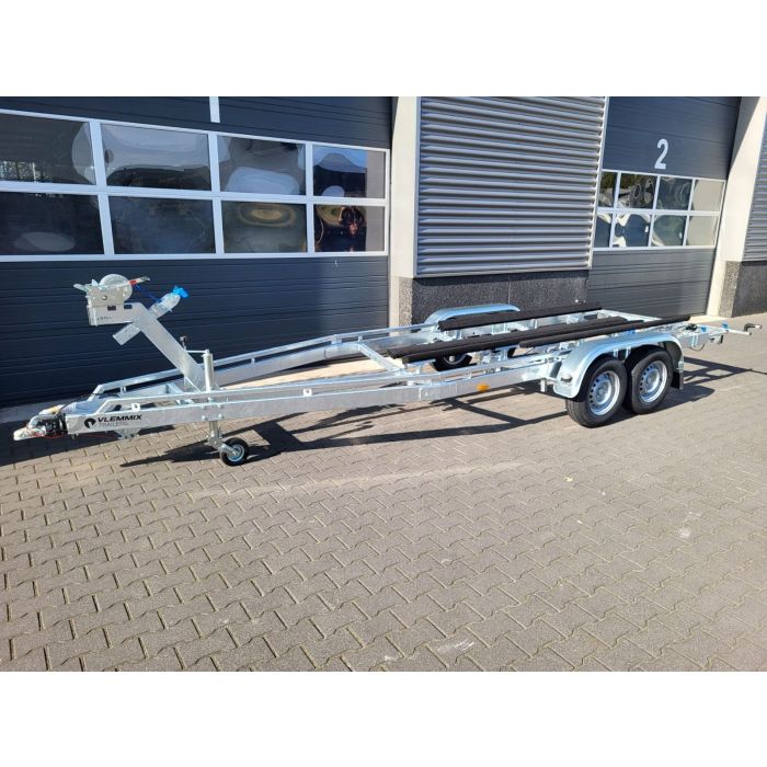 Vlemmix Remorque à bateau 1800kg 631x220 cm