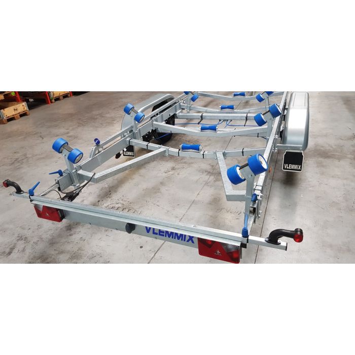 Vlemmix Remorque à bateau 1500kg 631x220 cm