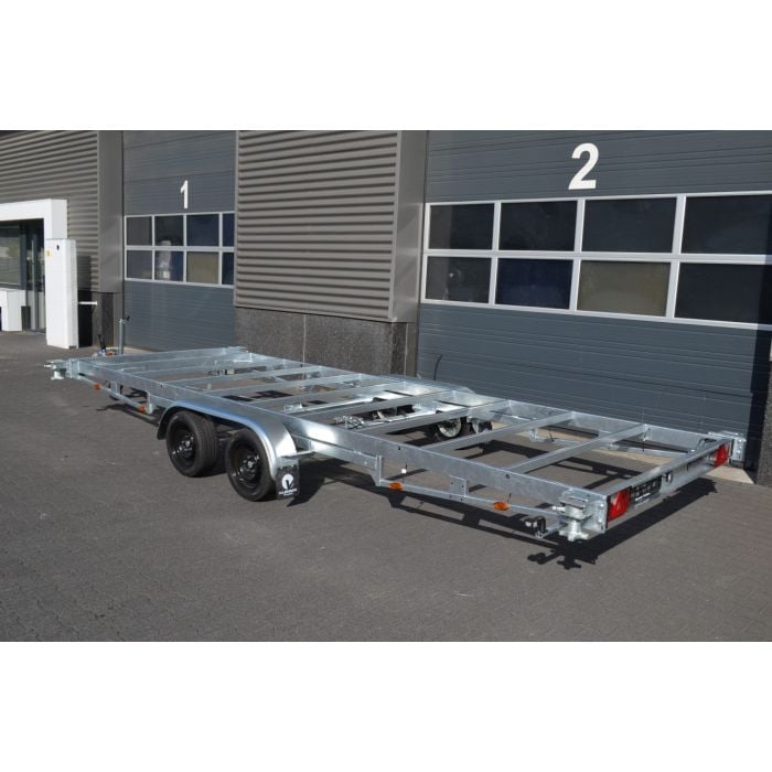 Vlemmix 20FT Remorque pour conteneur 600x244cm 3500kg à essieu tandem