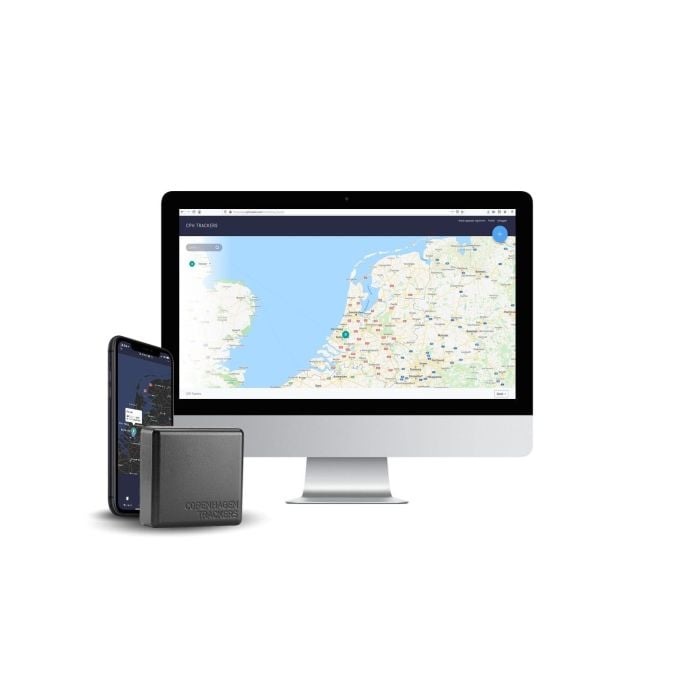 [UITVERKOOP] CPH Cobblestone GPS tracker - Wit