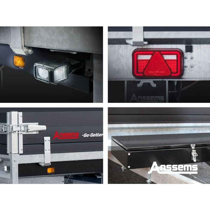 Anssems PSX 3000kg 325x178cm Go-Getter