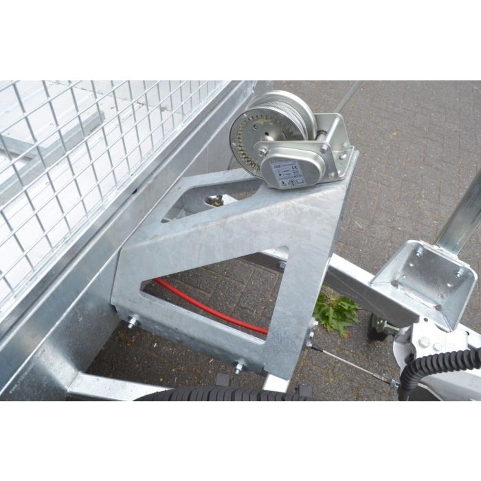 Hulco Terrax cabrestante en soporte de cabrestante