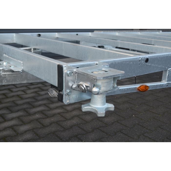 Vlemmix 10FT Remorque pour Conteneur 300x244cm 2700kg Tandem-essieu