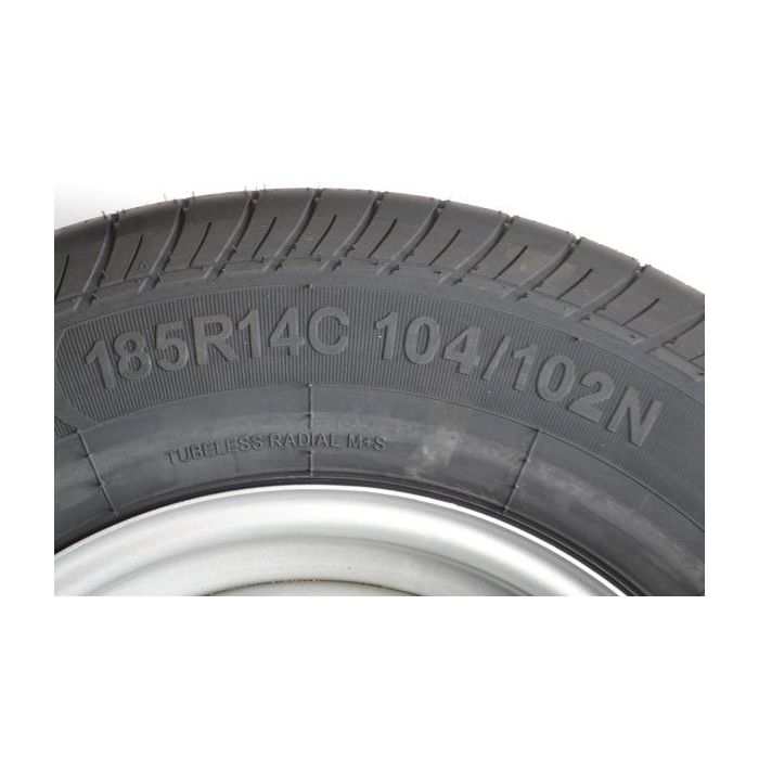 Band op velg 185R14C 67/112/5/30 104N