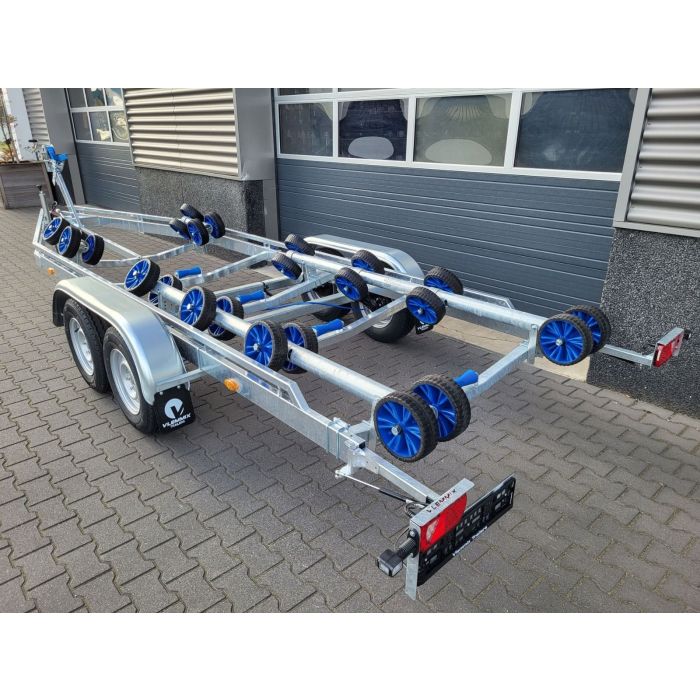 Vlemmix Remorque à bateau 3500kg 700x220 cm