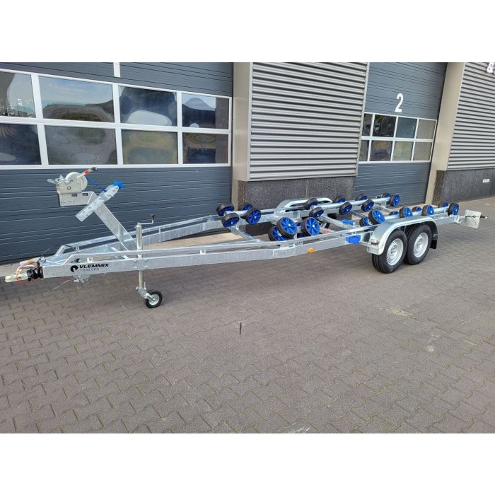 Vlemmix Remorque à bateau 3500kg 700x220 cm