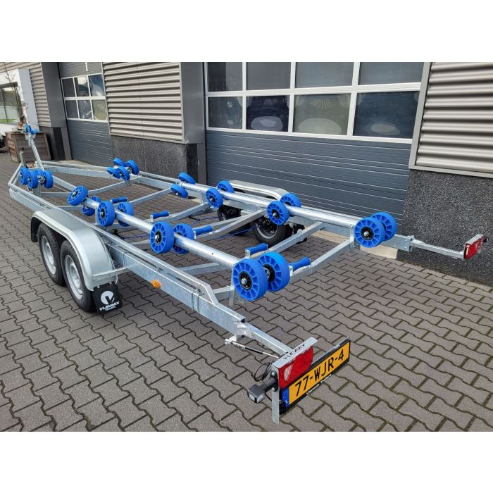 Vlemmix Remorque à bateau 3000kg 840x255 cm