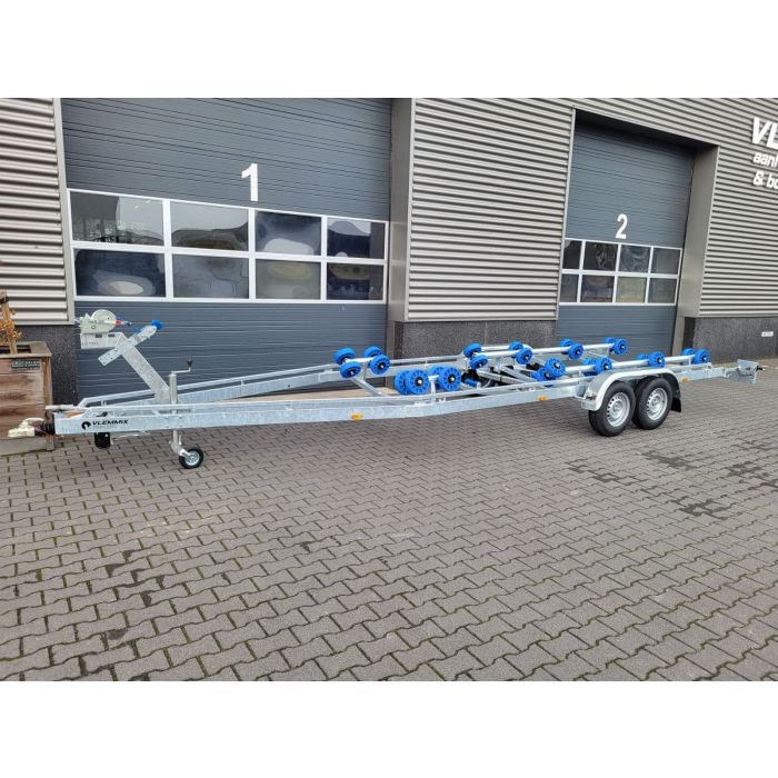 Vlemmix Remorque à bateau 3000kg 840x255 cm