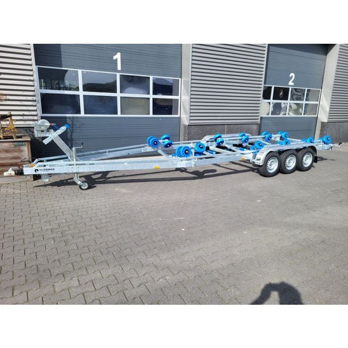Vlemmix Remorque à bateaux 3500kg 840x255cm Tridemas