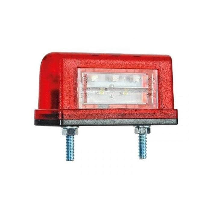 Fristom LED kentekenverlichting 83x40x30mm 50cm kabel rood/wit