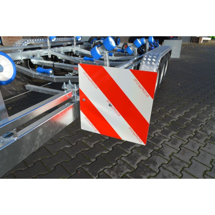 Vlemmix Remorque à bateaux 3500kg 840x255cm Tridemas