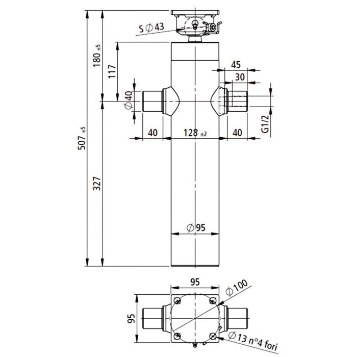 Hapert Cilinder 3 traps