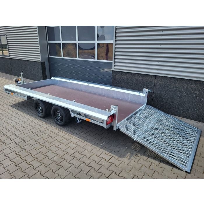 Transporteur de machines Vlemmix à deux essieux 400x150 cm