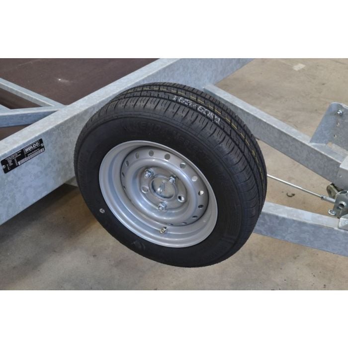 Soporte universal para rueda de repuesto, modelo de lanza cerrable
