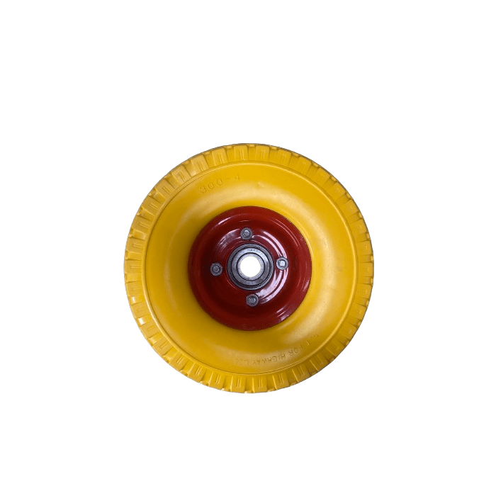 Anti-lek wiel 3.00-4 20mm asgat stalen velg kogellager