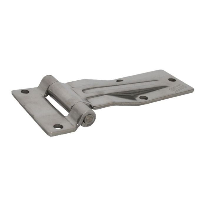 Zijdeurscharnier 150x65 mm RVS