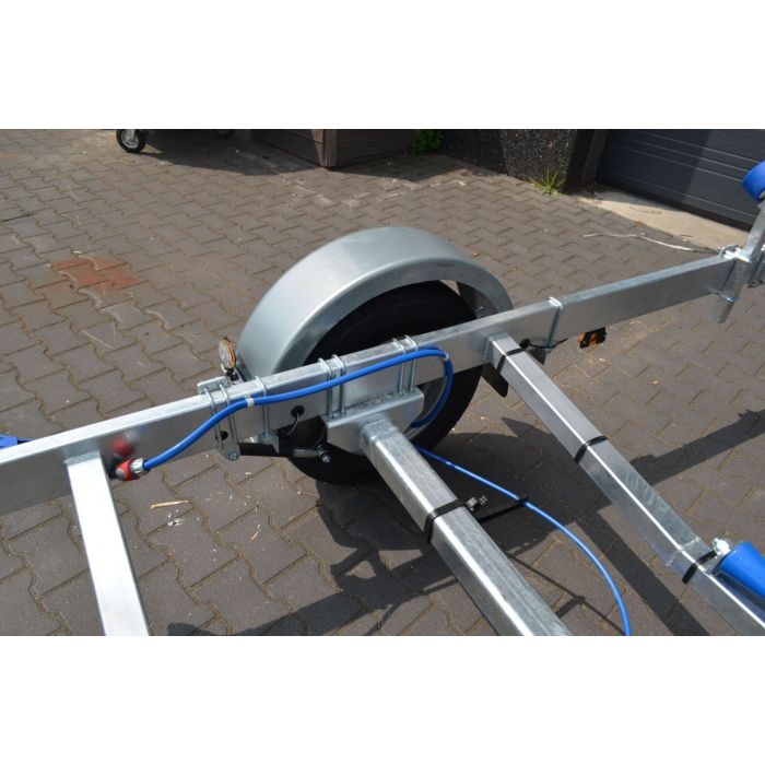 Vlemmix Remorque à bateau 3500kg 700x220 cm