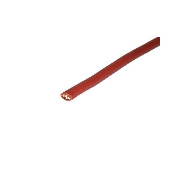 Stroomkabel 6 mmq rood