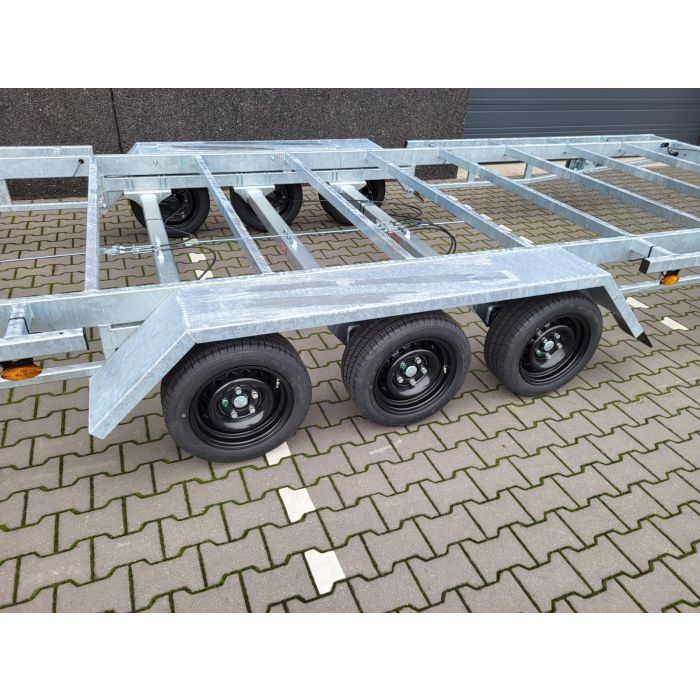 Vlemmix 20FT Container Trailer 600x244cm 3500kg Tridemas 3x1350kg