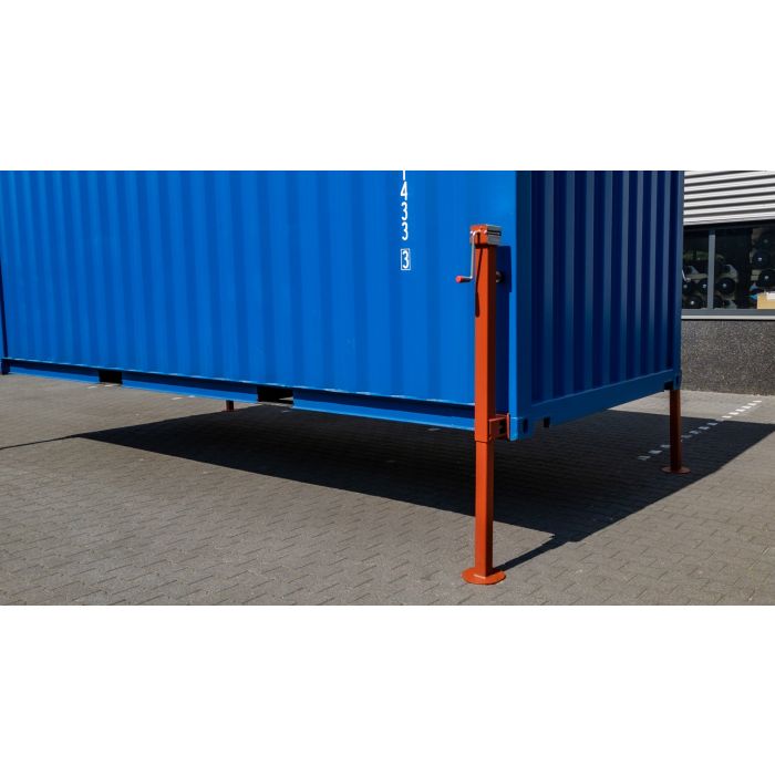 Vlemmix 20FT Remorque pour conteneur 600x244cm 3500kg à essieu tandem
